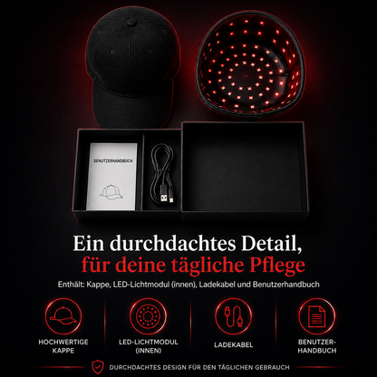 Rotlicht Therapie-Kappe